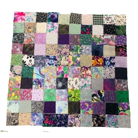100 Precut 2" Cotton Fabric Squares - Quilting & Crafting Sew - Picture 1 of 6